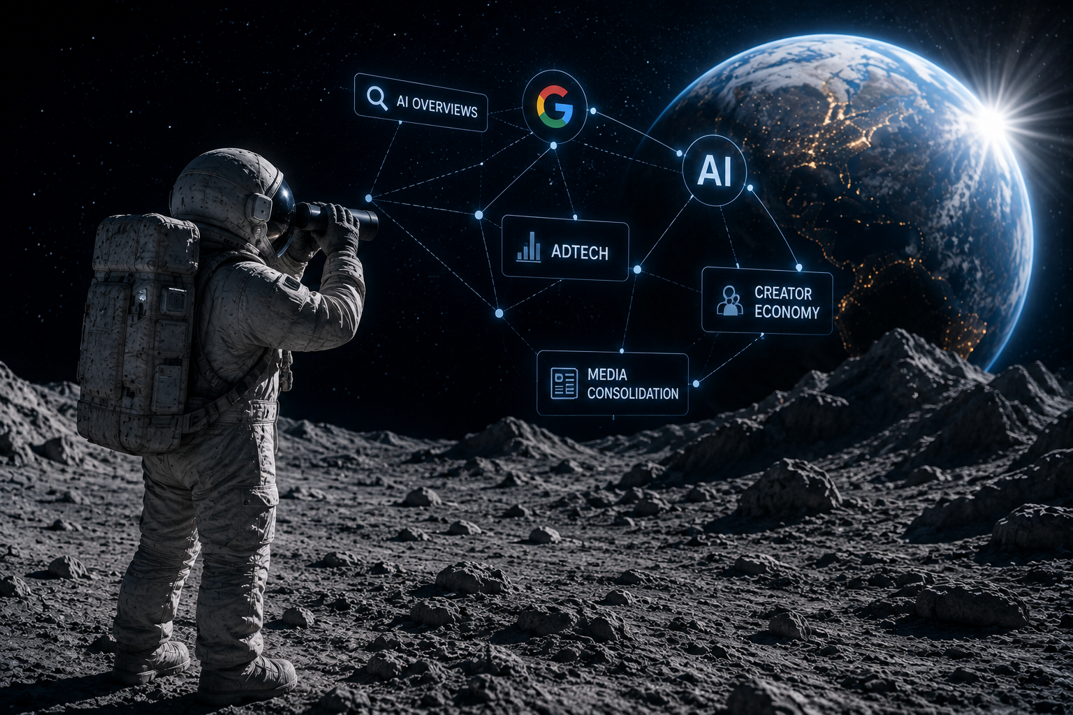 El futuro de los medios digitales ante Google, la inteligencia artificial y la nueva era post-tráfico.